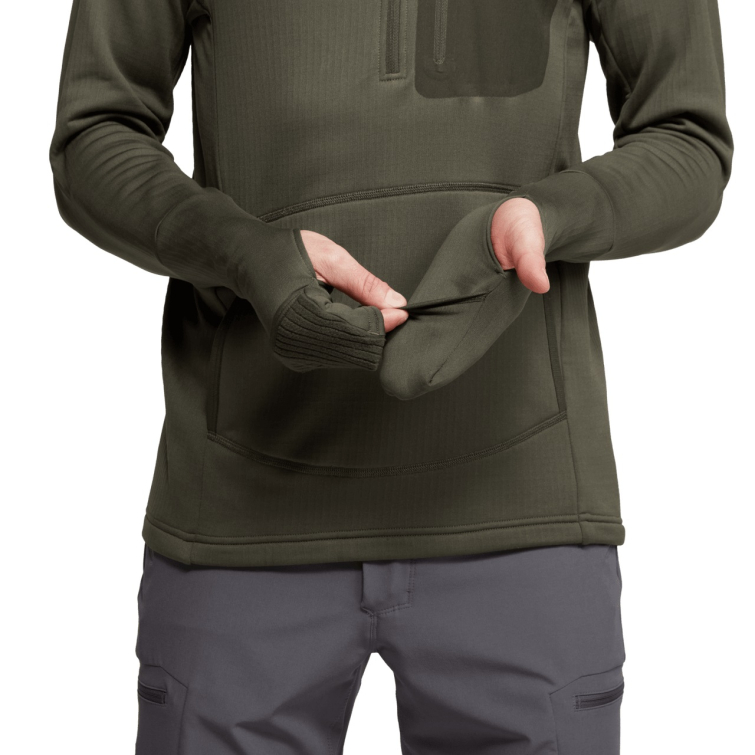 Толстовка SITKA Fanatic Hoody New цвет Deep Lichen фото 2
