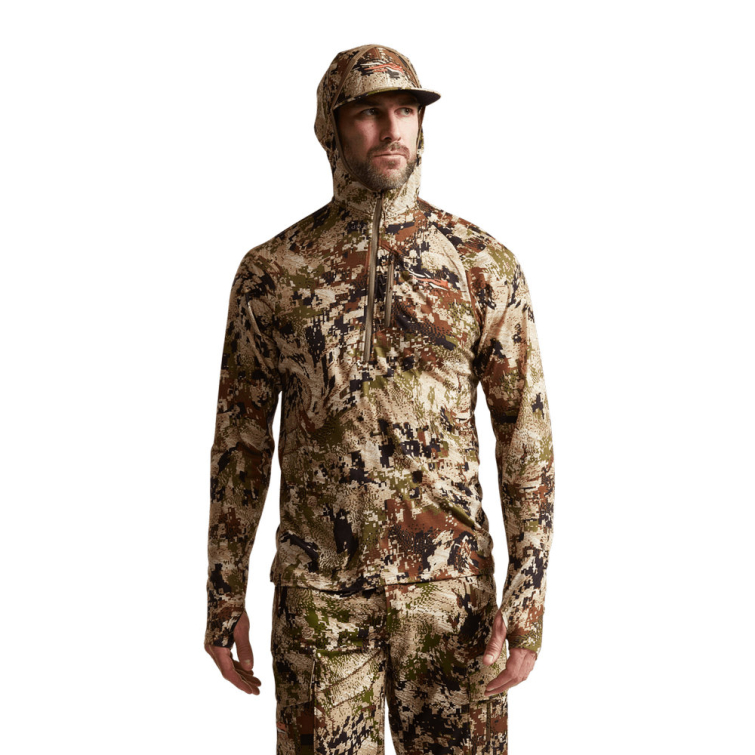 Термокофта SITKA Core Merino 120 Hoodie цвет Optifade Subalpine фото 6