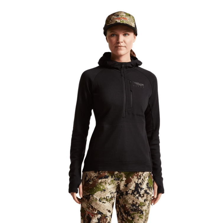Термокофта SITKA WS Core Merino 330 Hoodie цвет Black фото 7
