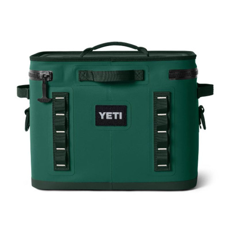 Сумка изотермическая YETI Hopper Flip 18 Soft Cooler цвет Black Forest Green фото 6