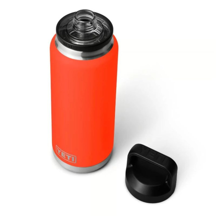 Термос YETI Rambler Bottle Chug Cap 1065 (36 oz) цв. Solar Flare фото 3