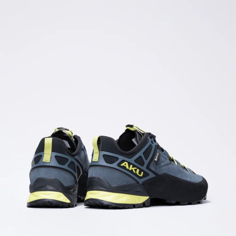 Кроссовки горные AKU Rock DFS II GTX цвет Anthracite / Lime фото 4