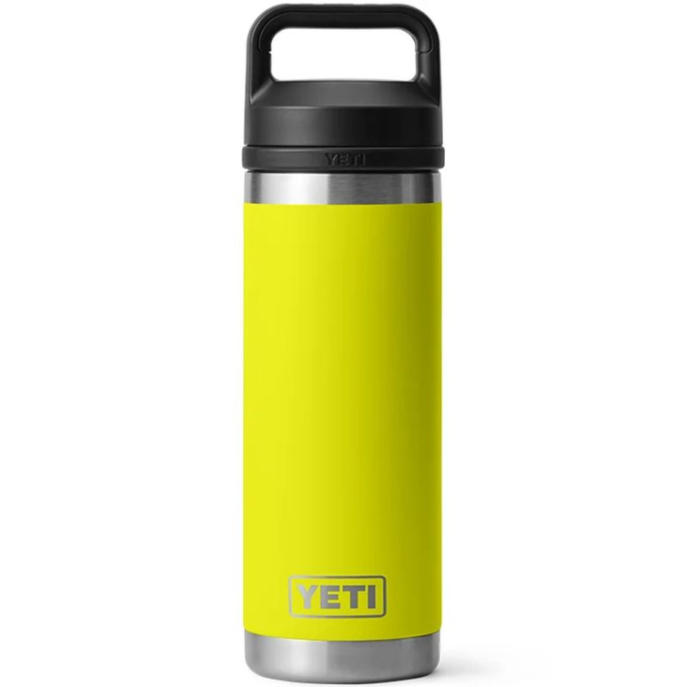 Термос YETI Rambler Bottle Chug Cap 532 (18 oz) цв. Firefly Yellow фото 1