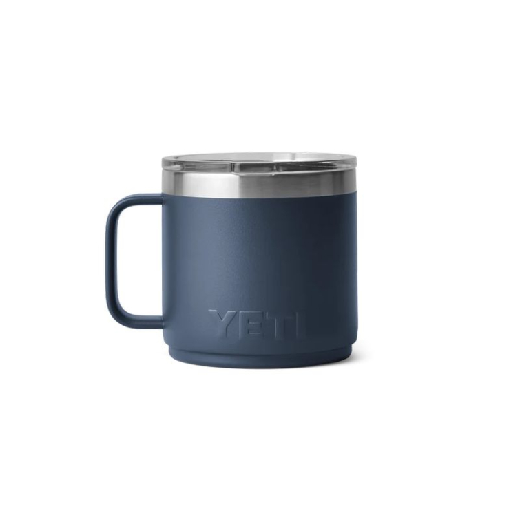 Термокружка YETI Rambler Stackable Mug CL w/Magslider Lid 414(14 oz) цв. Navy фото 3