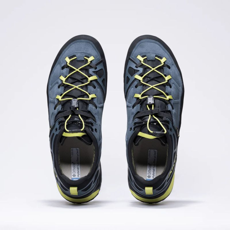 Кроссовки горные AKU Rock DFS II GTX цвет Anthracite / Lime фото 3