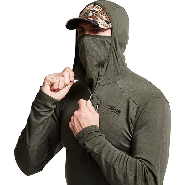 Толстовка SITKA Intercept Hoody цвет Deep Lichen фото 3