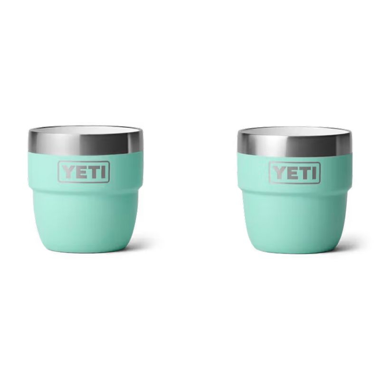 Набор кружек YETI Rambler Espresso Stackable Cup (2 шт.) 120 (4 oz) цв. Seafoam фото 1