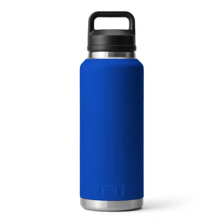 Термос YETI Rambler Bottle Chug Cap 1400 (46 oz) цв. Royal Blue фото 3