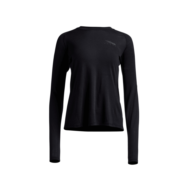 Термокофта SITKA WS Core Merino 120 LS Crew цвет Black фото 1