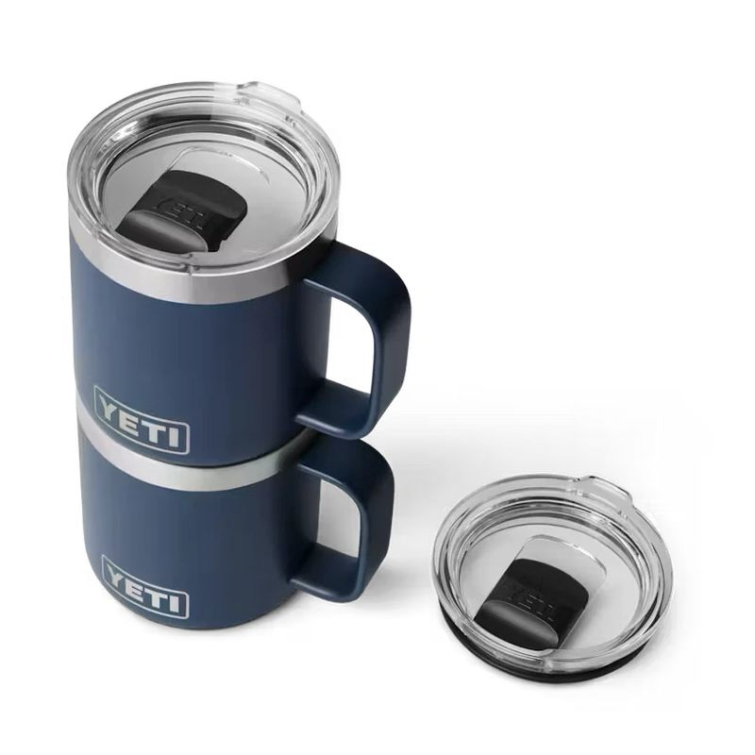 Термокружка YETI Rambler Stackable Mug CL w/Magslider Lid 296 (10 oz) цв. Tropical Pink фото 2