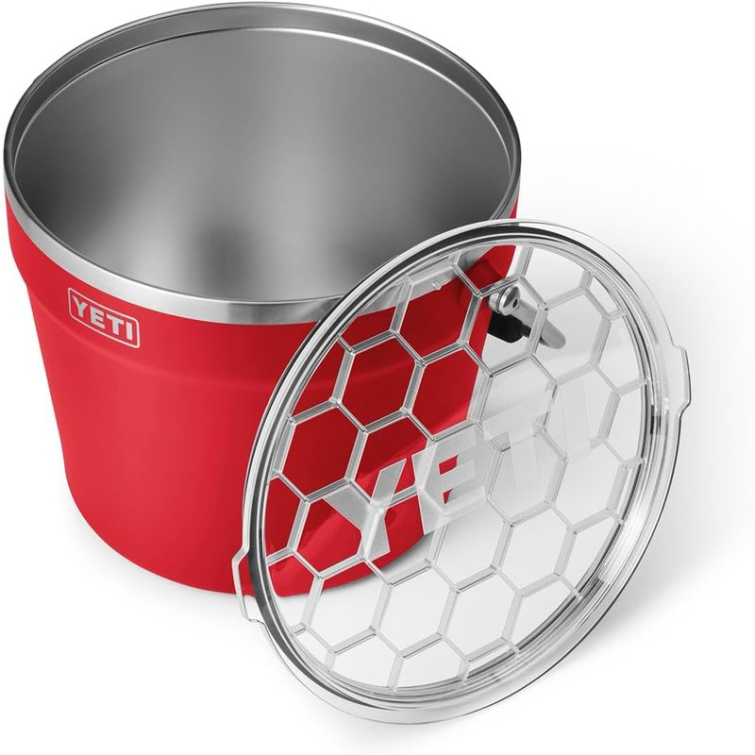 Ведро для напитков YETI Rambler Beverage Bucket цв. Rescue Red фото 4