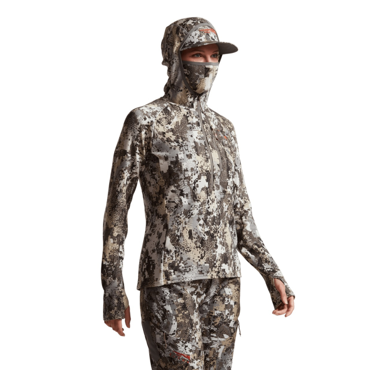 Термокофта SITKA WS Core Merino 330 Hoodie цвет Optifade Elevated II фото 4