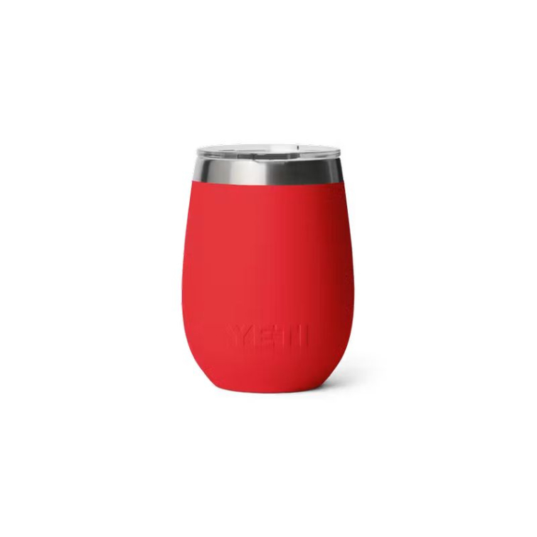 Термостакан YETI Rambler Tumbler Wine CL w/Magslider Lid (10 oz) цв. Rescue Red фото 3