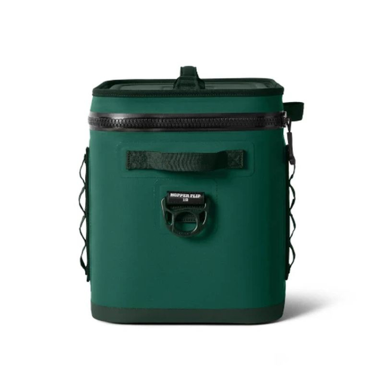 Сумка изотермическая YETI Hopper Flip 18 Soft Cooler цвет Black Forest Green фото 7