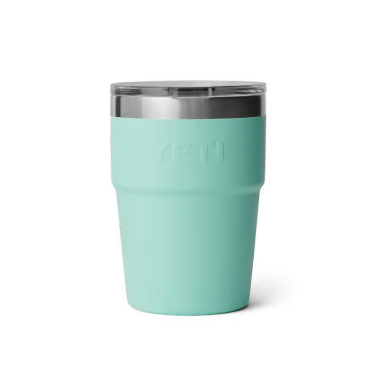 Термостакан YETI Rambler Stackable Cup w/Magslider Lid 475 (16 oz) цв. Seafoam фото 3