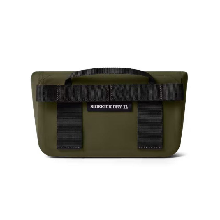 Гермосумка поясная YETI Side Kick Dry 1 л цвет Olive / Black фото 4