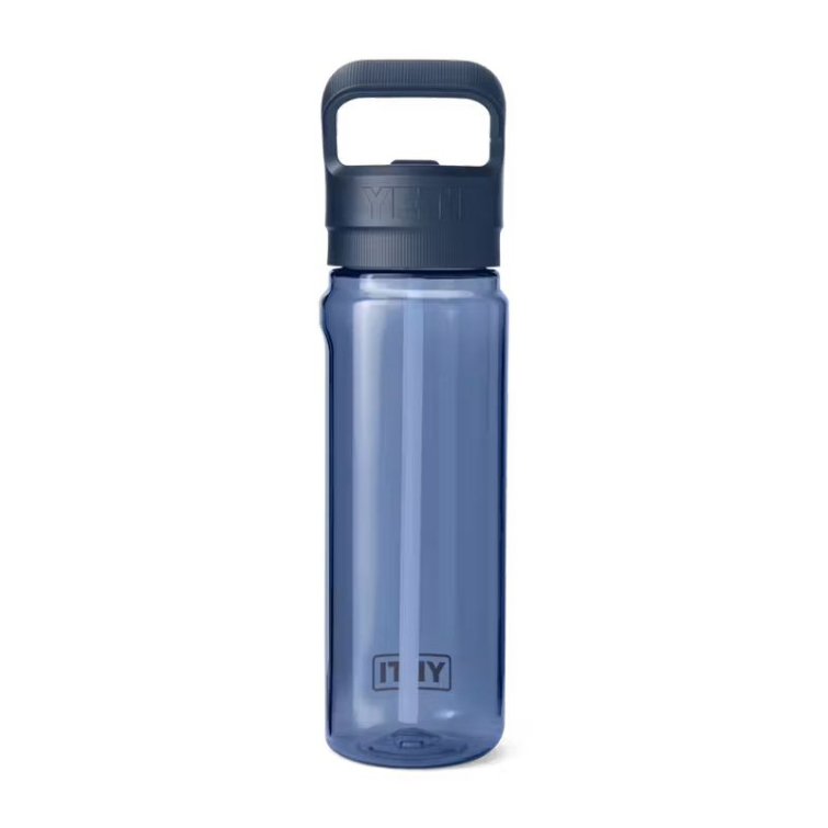 Бутылка YETI Yonder Straw Cap Bottle 750 (25 oz) цв. Navy фото 3