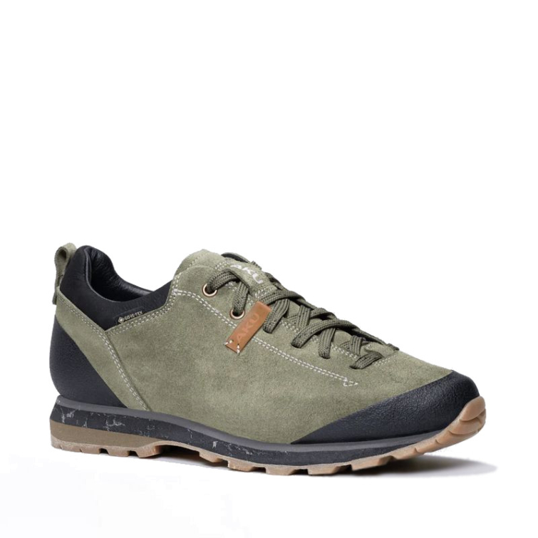 Кроссовки AKU Bellamont IV Suede GTX цвет green / black фото 1