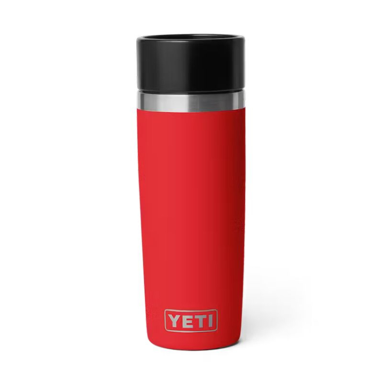 Термос YETI Rambler Travel Bottle 475 (16 oz) цв. Rescue Red фото 1