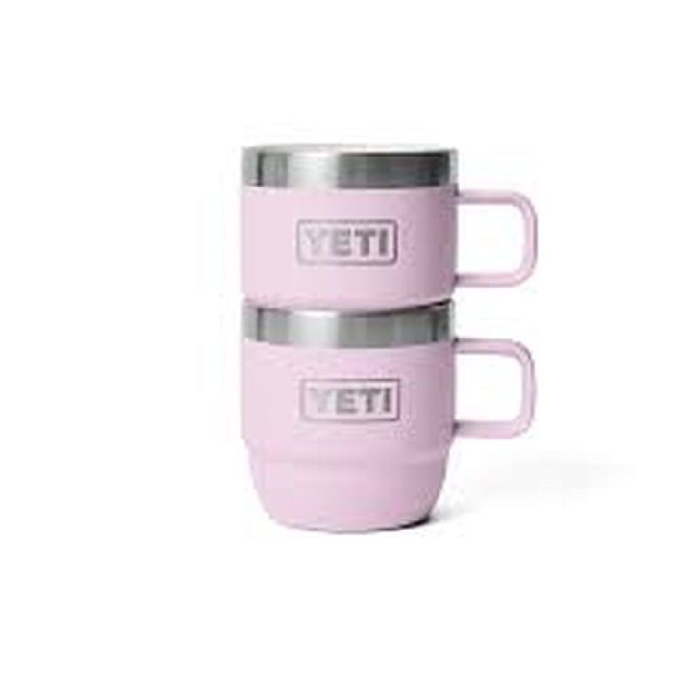 Набор кружек YETI Rambler Espresso Stackable Mug (2 шт.) 180 (6 oz) цв. Cherry Blossom фото 3