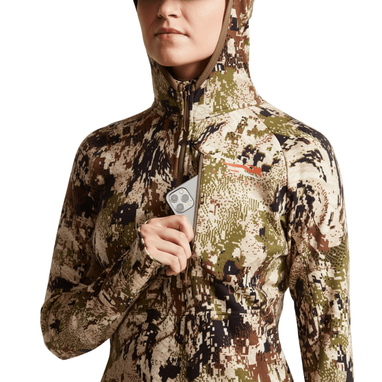 Термокофта SITKA WS Core Merino 330 Hoodie цвет Optifade Subalpine фото 3