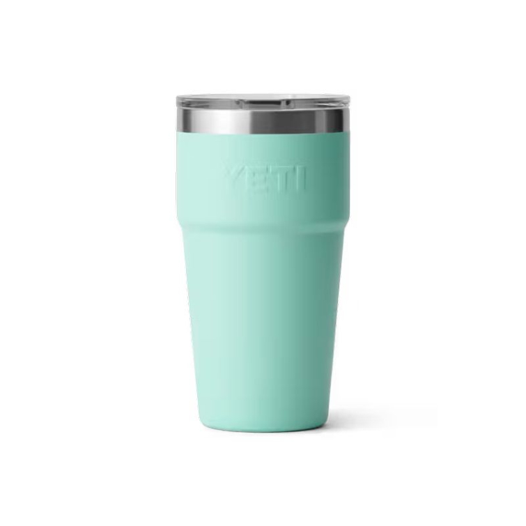 Термостакан YETI Rambler Stackable Cup w/Magslider Lid 591 (20 oz) цв. Seafoam фото 3
