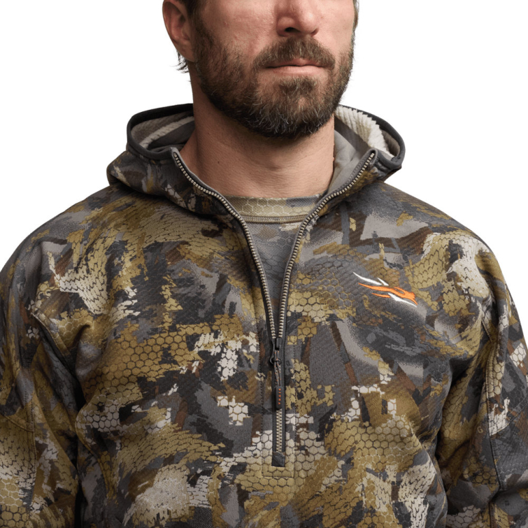 Толстовка SITKA Alpha Fleece Hoodie цвет Optifade Timber фото 2
