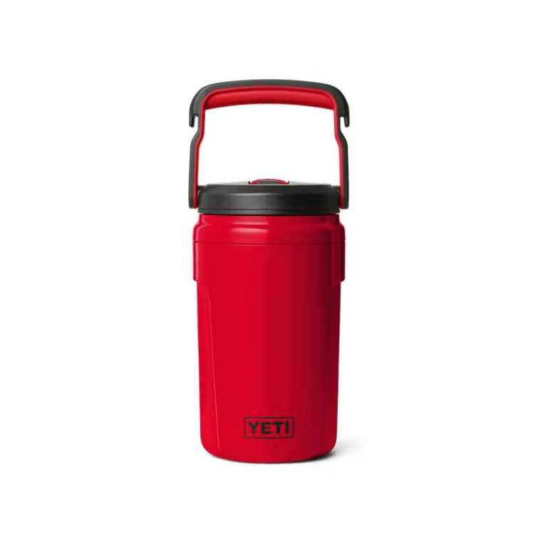 Термос YETI Silo Jug Straw Cap 1183 (40 oz) цв. Rescue Red фото 1