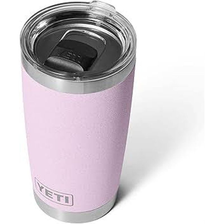 Термокружка YETI Rambler Tumbler w/Magslider 591 (20 oz) цв. Cherry Blossom фото 2