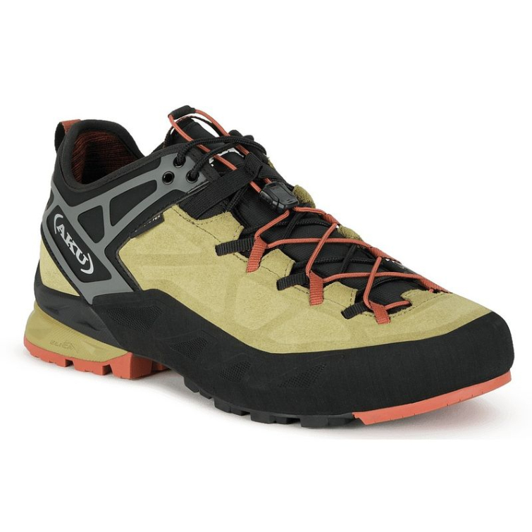 Кроссовки горные AKU WS Rock DFS II GTX цвет Olive / Dark Orange фото 1