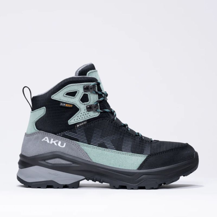 Ботинки треккинговые AKU WS Adapta Light GTX цвет Black / Sage Green фото 5