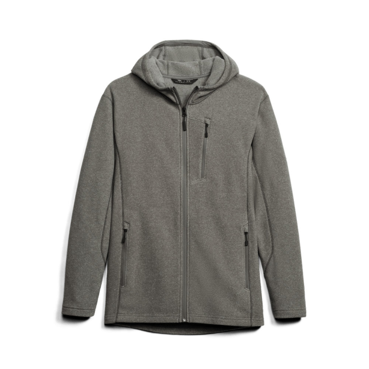 Толстовка SITKA Snowcrest Full-Zip Hooded Fleece цвет Woodsmoke Heather фото 9