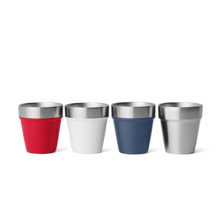 Набор рюмок YETI Shot Glasses & Case цв. Red / White / Navy / Steel фото 3