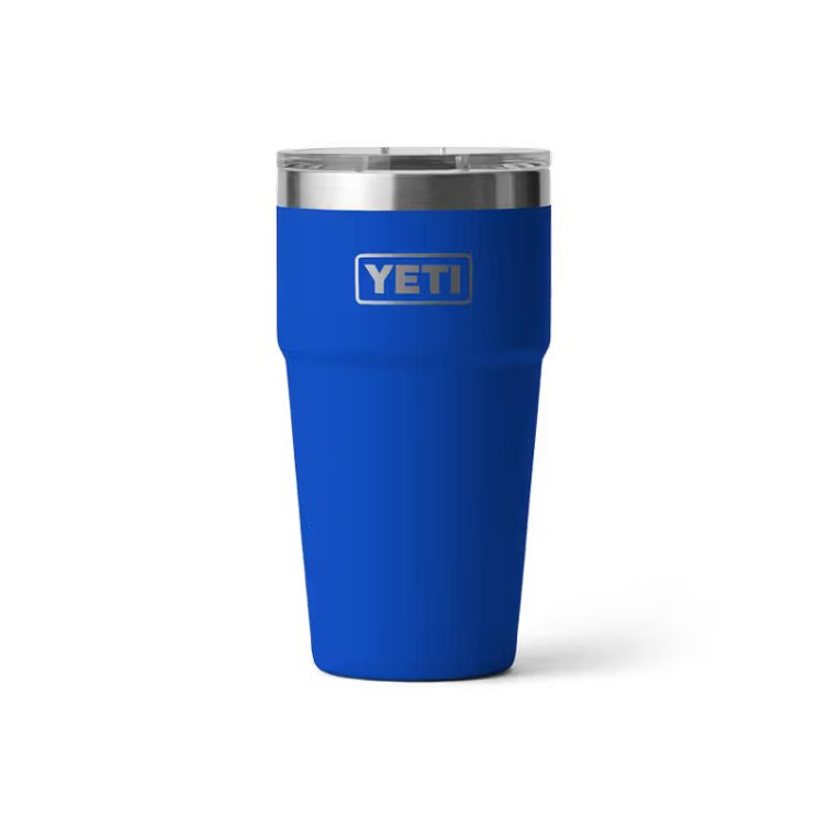 Термостакан YETI Rambler Stackable Cup w/Magslider Lid 591 (20 oz) цв. Royal Blue фото 1