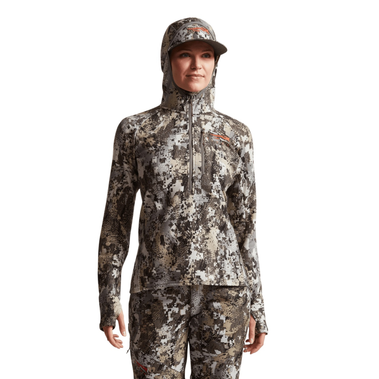 Термокофта SITKA WS Core Merino 330 Hoodie цвет Optifade Elevated II фото 6