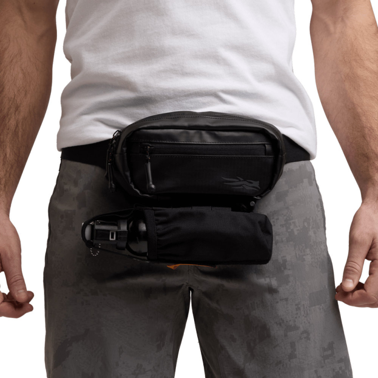 Сумка поясная SITKA Drifter Hip Pack 1L цвет Black фото 4