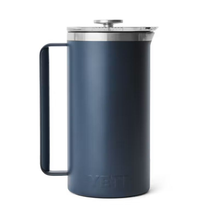Кофейник YETI Rambler French Press 1005 (64 oz) цв. Navy фото 3