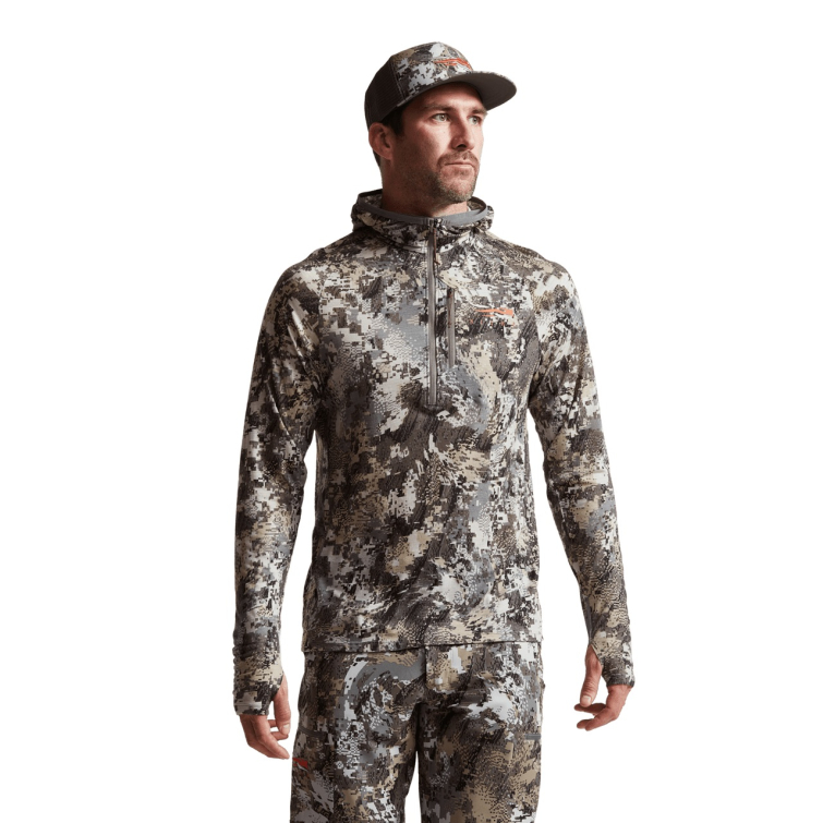 Термокофта SITKA Core Merino 120 Hoodie цвет Optifade Elevated II фото 8