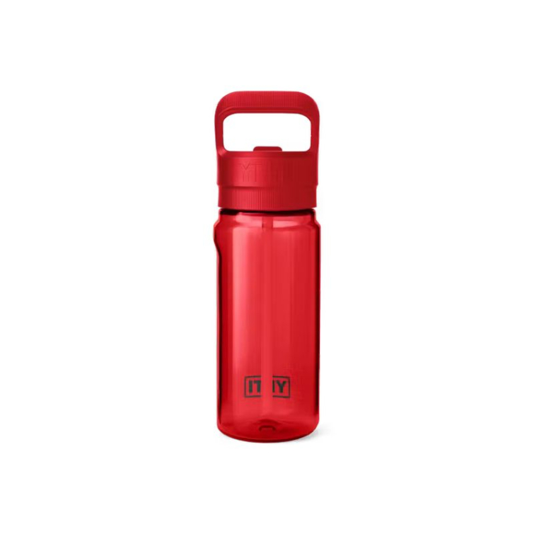 Бутылка YETI Yonder Straw Cap Bottle 600 (20 oz) цв. Rescue Red фото 3