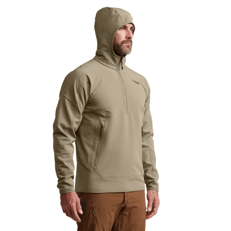 Толстовка SITKA Alpha Fleece Hoodie цвет Buckskin фото 7