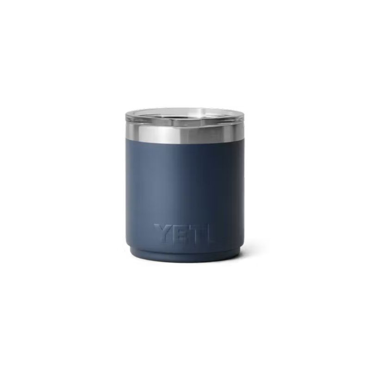 Термостакан YETI Rambler Stackable Lowball CL w/Magslider Lid 296 (10 oz) цв. Navy фото 2