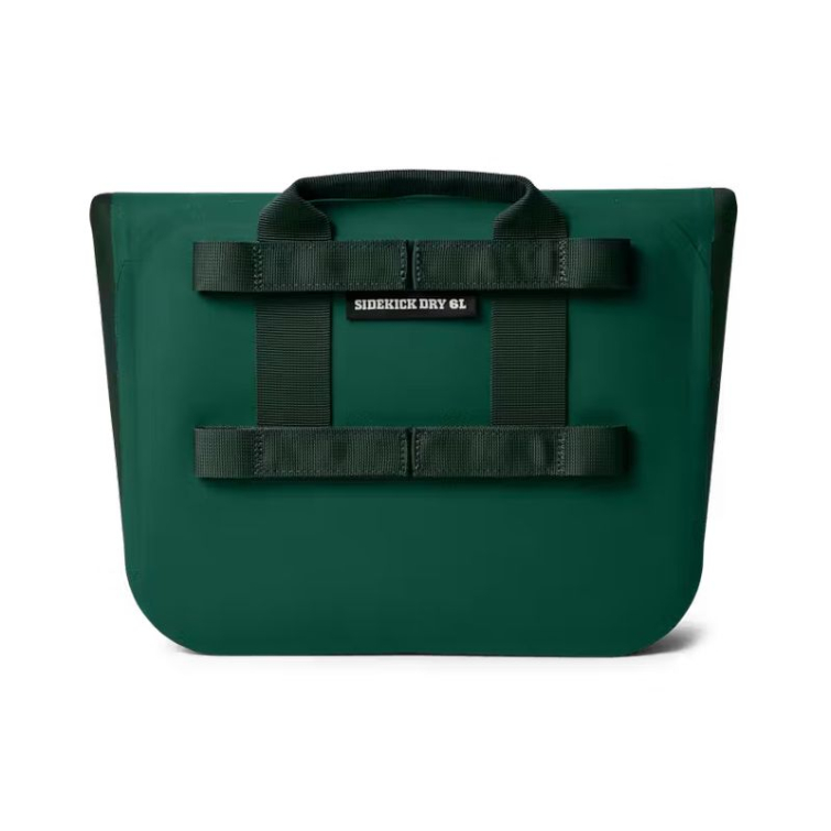 Гермосумка поясная YETI Side Kick Dry 6 л цвет Black Forest Green фото 4
