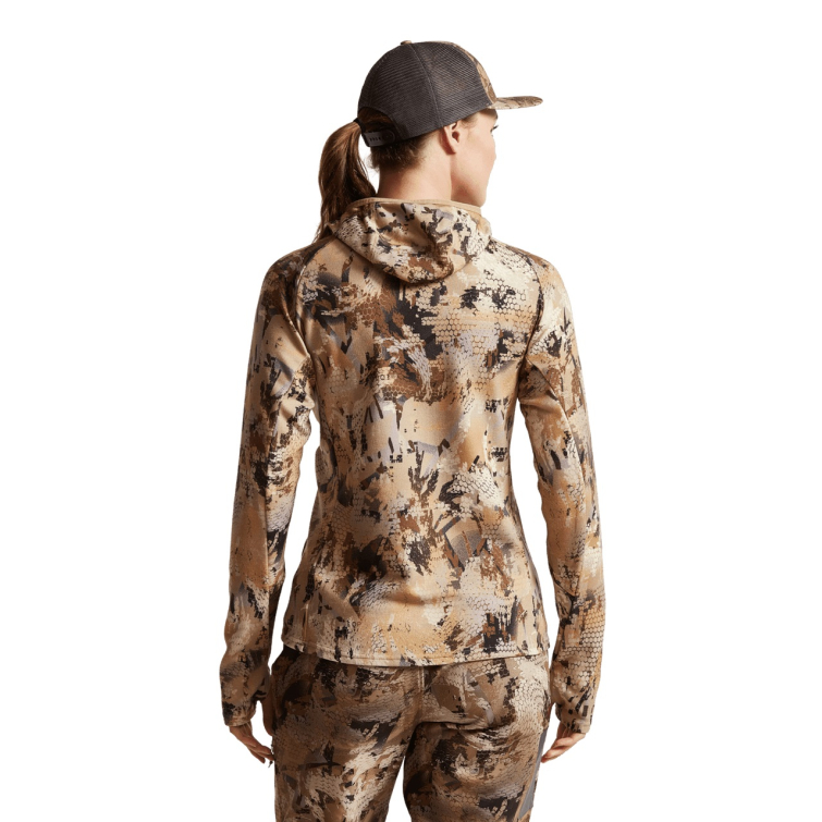 Термокофта SITKA WS Core Merino 330 Hoodie цвет Optifade Marsh фото 7