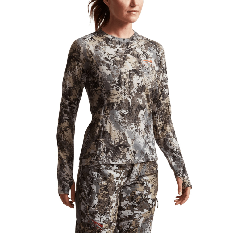 Термокофта SITKA WS Core Merino 120 LS Crew цвет Optifade Elevated II фото 4