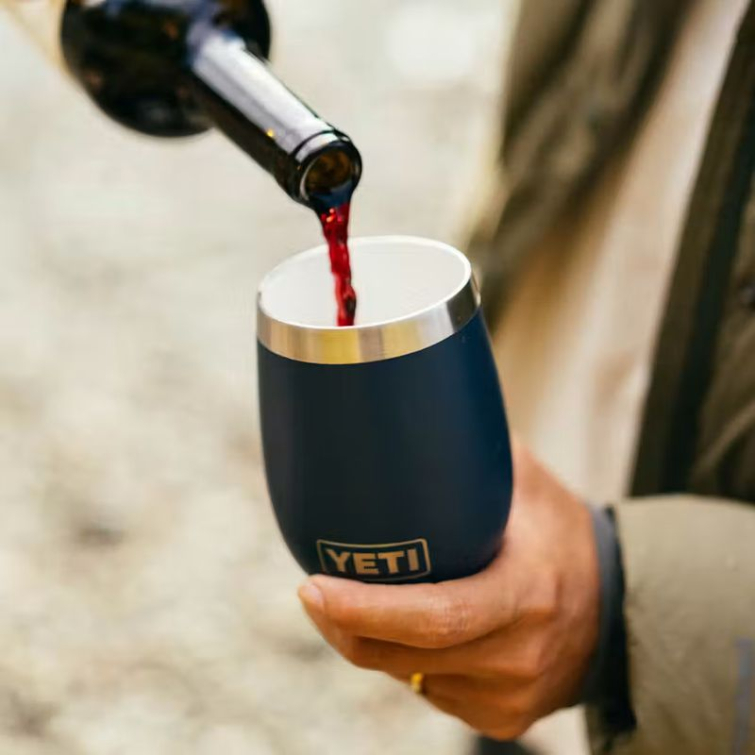Термостакан YETI Rambler Tumbler Wine CL w/Magslider Lid (10 oz) цв. Navy фото 2