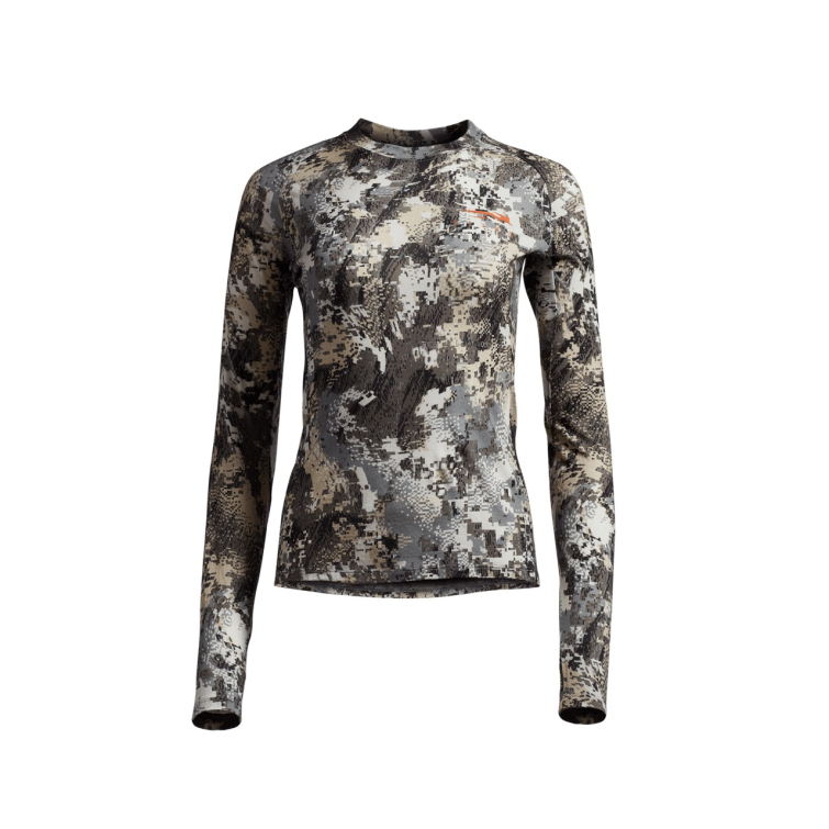 Термокофта SITKA WS Core Merino 120 LS Crew цвет Optifade Elevated II фото 1
