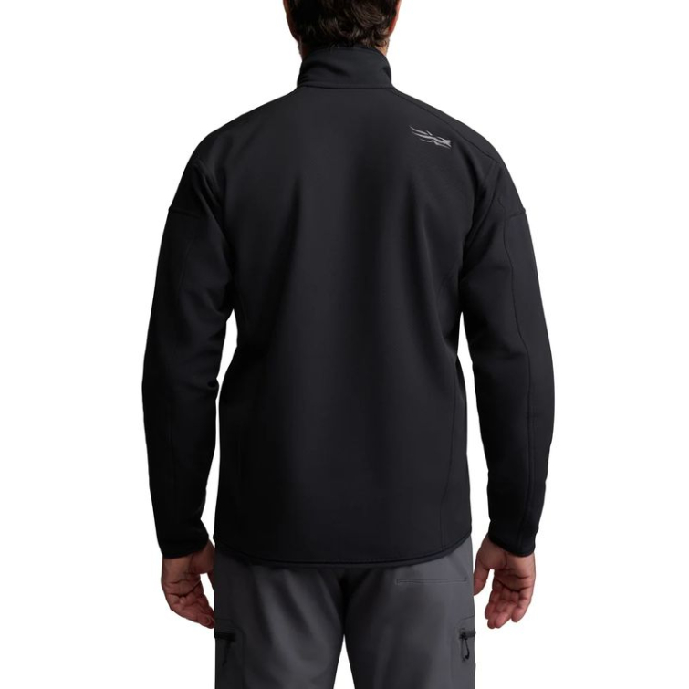 Толстовка SITKA Alpha Fleece 1/4 Zip Pullover цвет Black фото 7