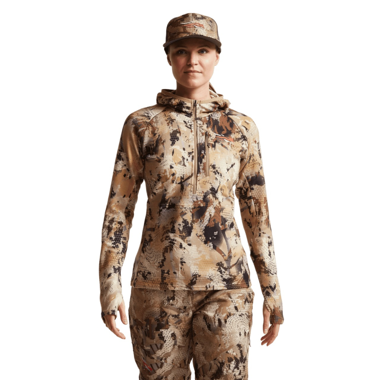 Термокофта SITKA WS Core Merino 330 Hoodie цвет Optifade Marsh фото 8