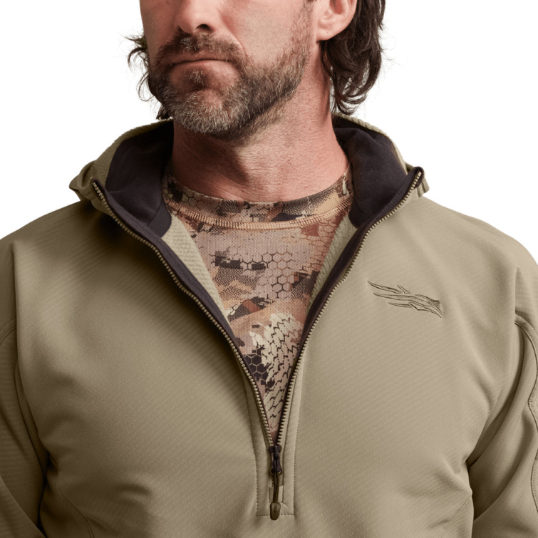 Толстовка SITKA Alpha Fleece Hoodie цвет Buckskin фото 3