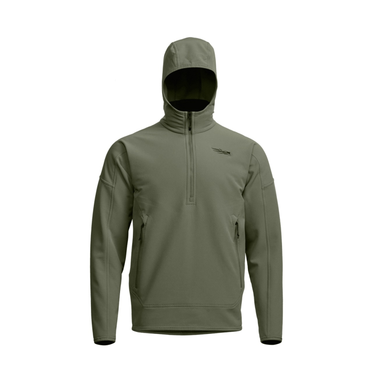 Толстовка SITKA Alpha Fleece Hoodie цвет Olive Green фото 1